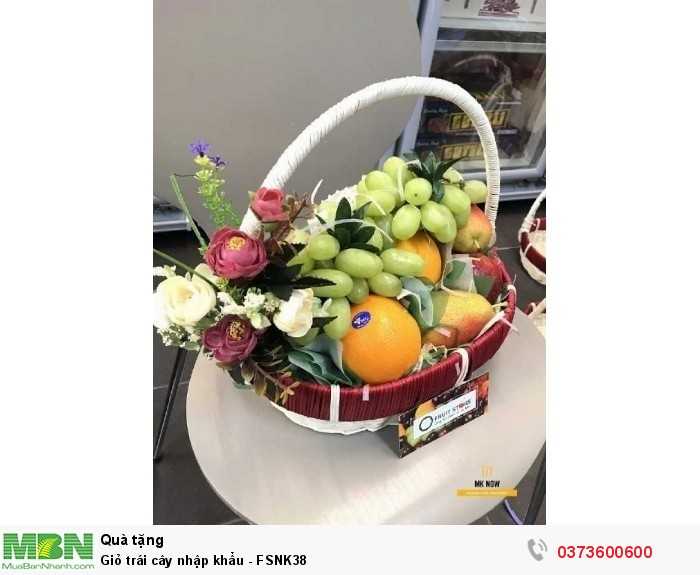 Đặt Giỏ trái cây nhập khẩu - FSNK380
