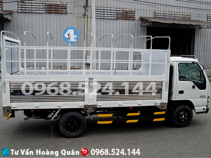 Bán ô tô Isuzu 1t9 2018, màu trắng, thùng bạt, nhập khẩu, giá chỉ 510 triệu