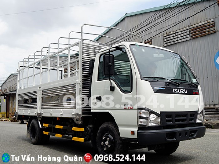 Bán ô tô Isuzu 1t9 2018, màu trắng, thùng bạt, nhập khẩu, giá chỉ 510 triệu