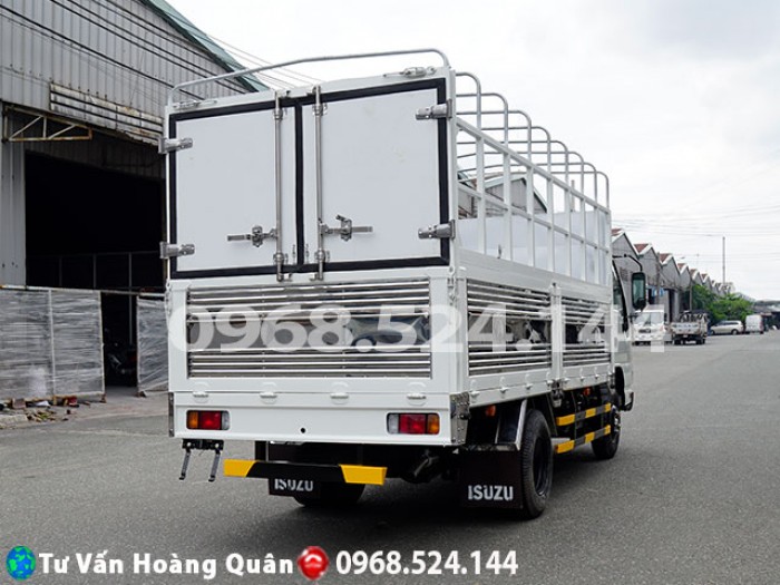 Bán ô tô Isuzu 1t9 2018, màu trắng, thùng bạt, nhập khẩu, giá chỉ 510 triệu