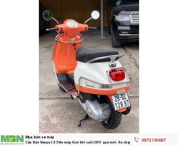 Cần Bán Vespa LX 3Vie máy iGet đời cuối 2017 quá mới- Xe chạy chuẩn 3000km.