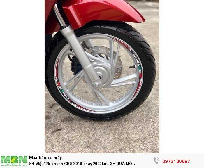 SH Việt 125 phanh CBS 2018 chạy 2000km
