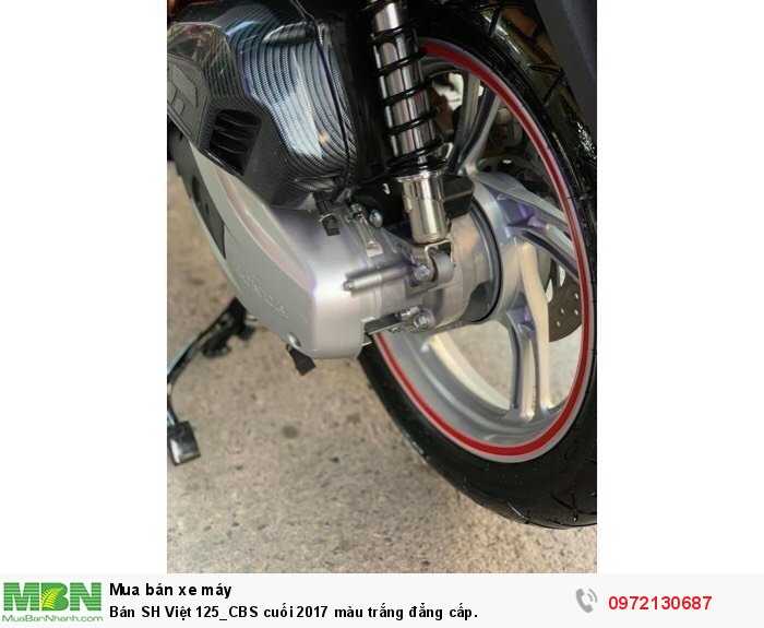 Bán SH Việt 125_CBS cuối 2017 màu trắng đẳng cấp.