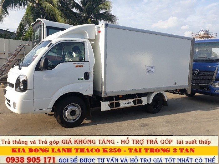 Bán Xe Tải Kia Đông Lạnh, K250 Đông Lạnh, Kia Đông Lạnh 1,9 Tấn, Kia K250