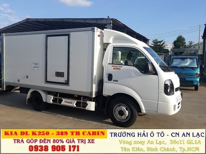 Bán Xe Tải Kia Đông Lạnh, K250 Đông Lạnh, Kia Đông Lạnh 1,9 Tấn, Kia K250