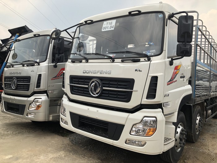 Xe tải Dongfeng yc310 4 chân 2017 nhập khẩu tải trọng 17t9/17tan9/17,9t/17.9t thùng 9m5 mới 100%