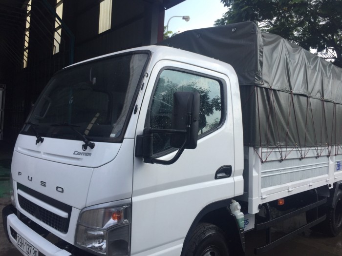 Bán xe tải Nhật Bản Misubishi Fuso Canter 6.5 đời 2020 trả góp 80%