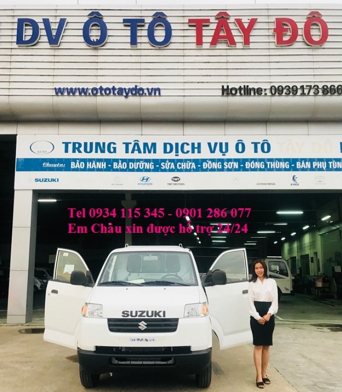 Xe tải Suzuki Pro 615kg/740kg + giá rẻ + xe có sẵn + Ô tô Tây Đô Kiên Giang
