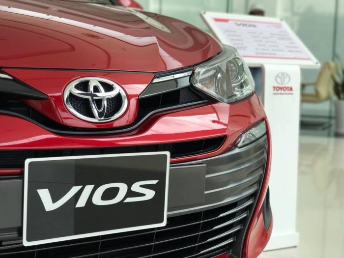 Toyota vios mới 2019 có xe giao ngay