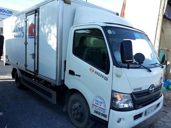 Xe tải HINO XZL đời 2014 , thùng dài 5m1 thùng kín bảo ôn