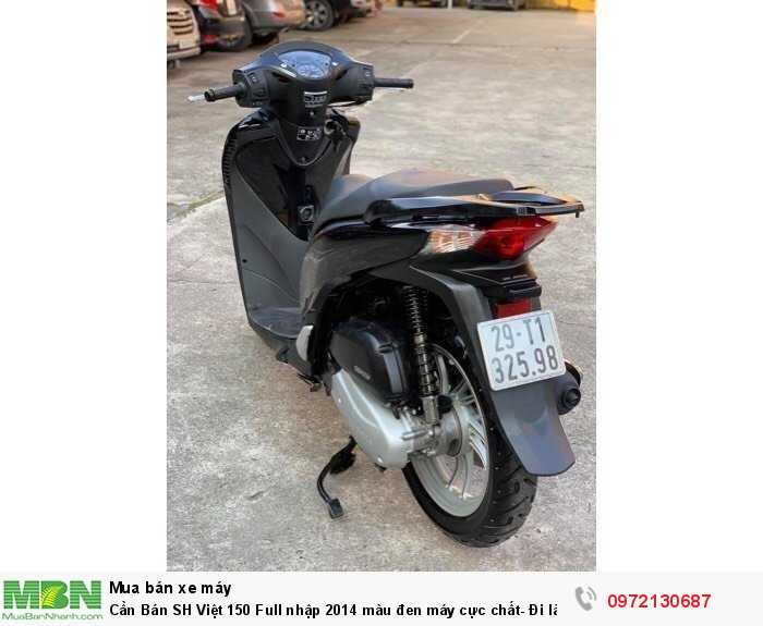 Cần Bán SH Việt 150 Full nhập 2014 màu đen máy cực chất- Đi là thích.