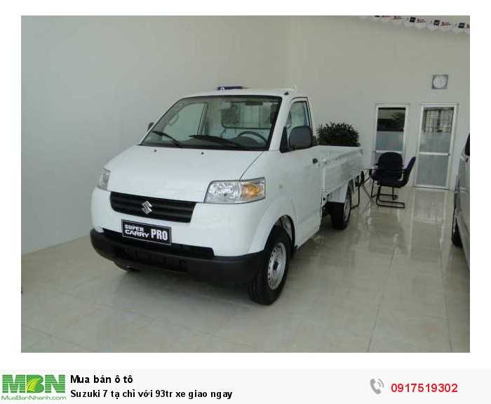 Suzuki 7 tạ chỉ với 93tr xe giao ngay