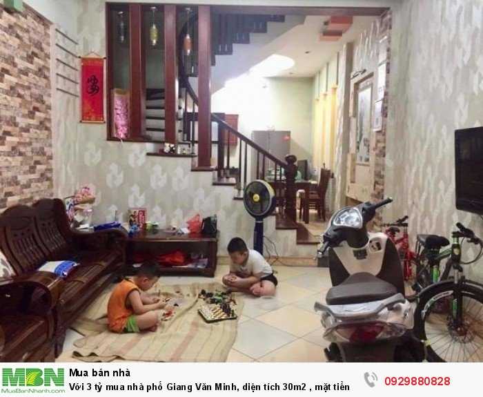 Mua nhà phố Giang Văn Minh, diện tích 30m2 , mặt tiền 5m