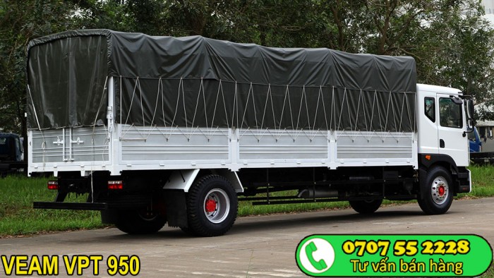 Xe tải VEAM 9T3 thùng dài 7,6m hỗ trợ vay 90% | Sự thay thế hoàn hảo xe tải B170