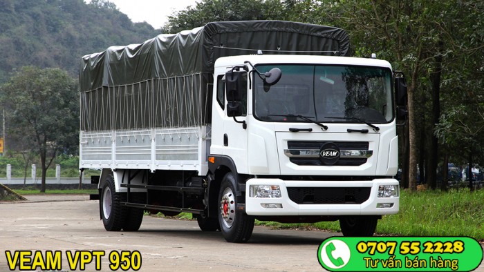 Xe tải VEAM 9T3 thùng dài 7,6m hỗ trợ vay 90% | Sự thay thế hoàn hảo xe tải B170