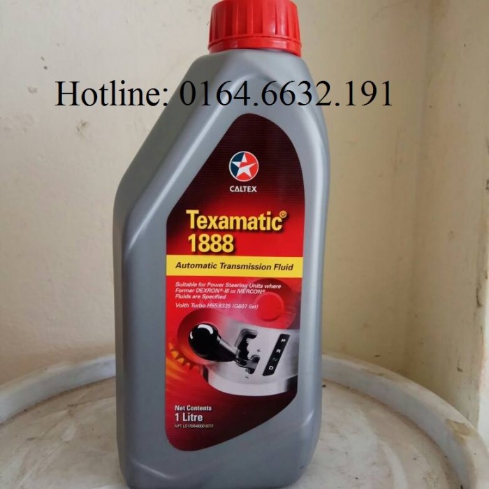 Dầu trợ lực tay lái 1 Caltex Texamatic 1888-lon 1L