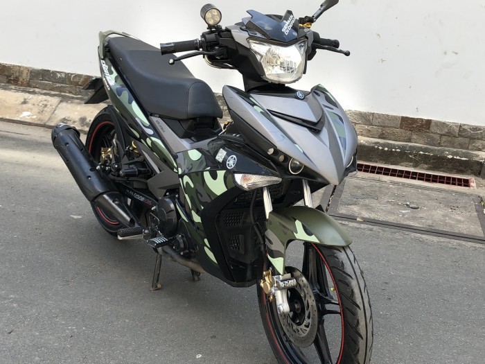 Yamaha Exciter 150 Fi,xanh bộ đội,cuối 2016,99%