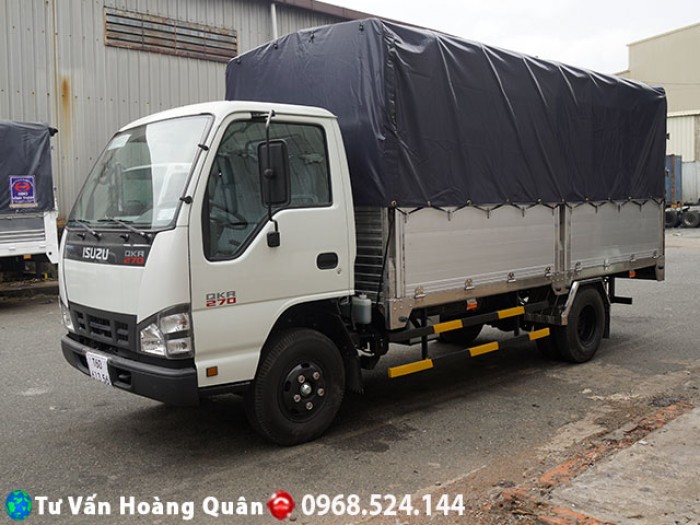 Bán xe tải Isuzu QKR77HE4 tải trọng 1,9 tấn, trả trước 60 triệu nhận xe ngay,chất lượng cực tốt giá cực mềm