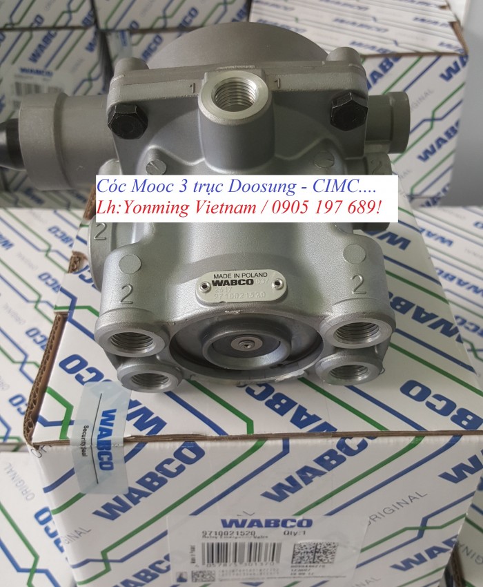 Van chia hơi Mooc 3 trục / Wabco Poland