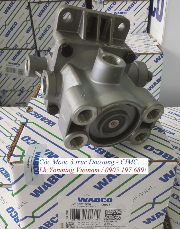 Van chia hơi Mooc 3 trục / Wabco Poland