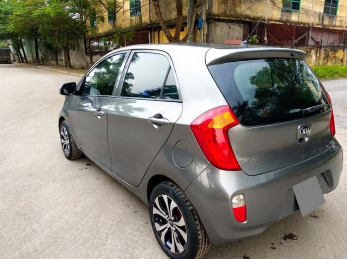 Bán nhanh Kia Morning 1.25 số sàn 2015 màu xám đẹp