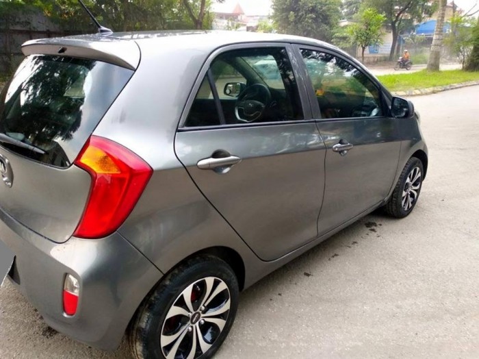 Bán nhanh Kia Morning 1.25 số sàn 2015 màu xám đẹp