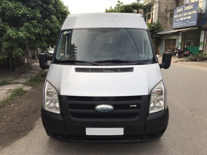 Bán nhanh Ford Transit 2010 đk 2011 bán tải số sàn dầu 6 chỗ 900kg màu bạc