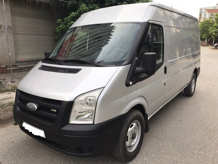 Bán nhanh Ford Transit 2010 đk 2011 bán tải số sàn dầu 6 chỗ 900kg màu bạc