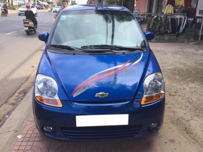 Cần bán Chevrolet Spark van 2015,số sàn,màu xanh biển