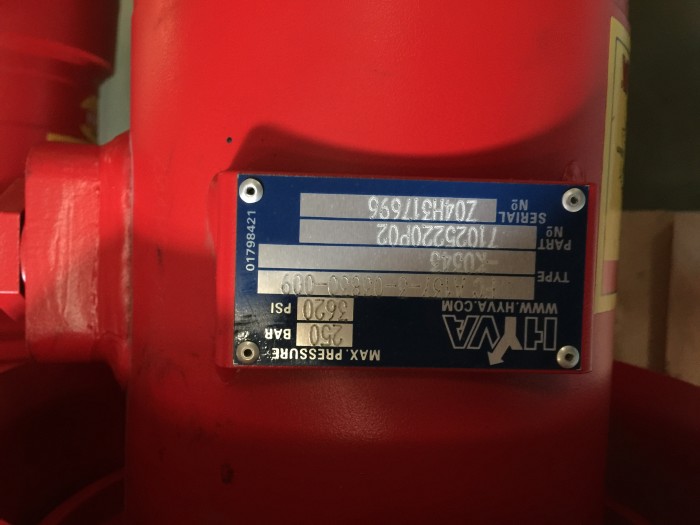 Tháp Ben Hyva Chính Hãng Fc A137, 3 Đốt - Fc A137-3-3830-009-K0343