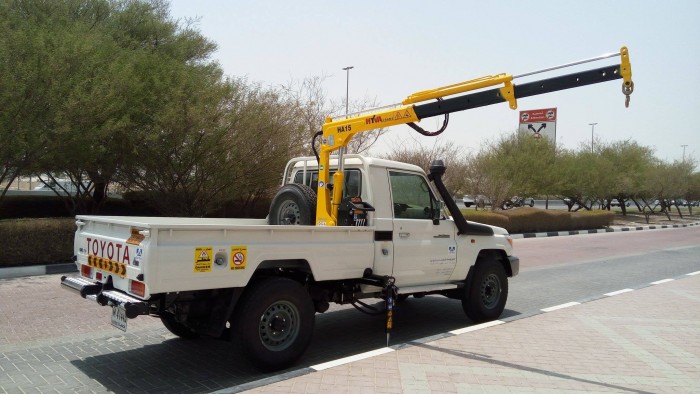 Cẩu Gập Hyva Mini Ha15- Nhỏ Mà Không Nhỏ