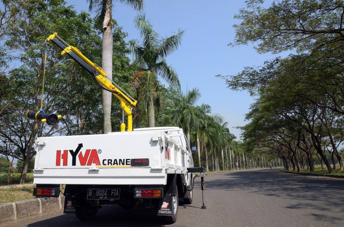 Cẩu Gập Hyva Mini Ha15- Nhỏ Mà Không Nhỏ