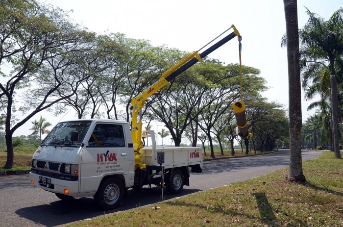 Cẩu Gập Hyva Mini Ha15- Nhỏ Mà Không Nhỏ