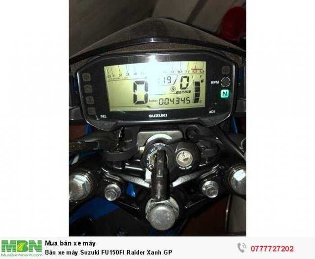 Bán xe máy Suzuki FU150FI Raider Xanh GP