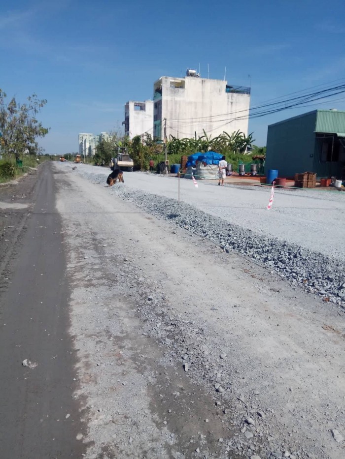 Bán lô MT đường chính KDC 13A Hồng Quang, Bình Chánh, 100m2