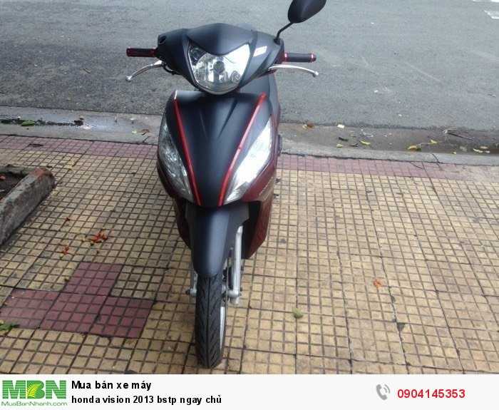 Honda Vision 2013 bstp ngay chủ