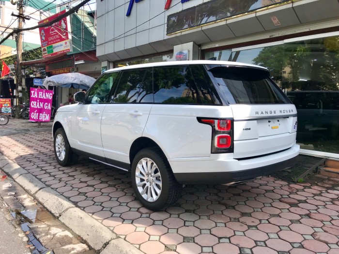 Bán LandRover Range Rover HSE 3.0 2018, màu trắng, nhập khẩu Mỹ  LH: 0982.842838