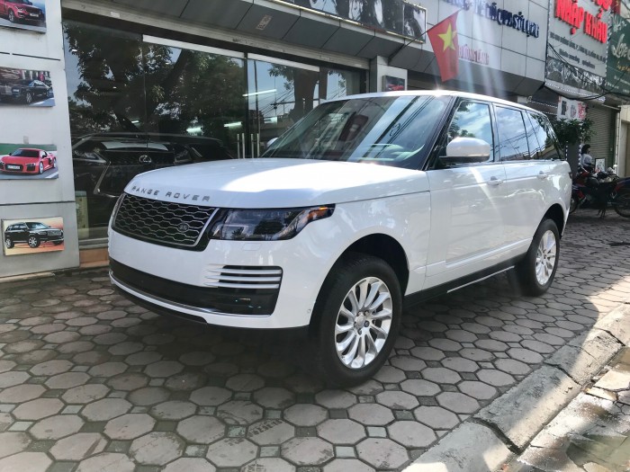 Bán LandRover Range Rover HSE 3.0 2018, màu trắng, nhập khẩu Mỹ  LH: 0982.842838