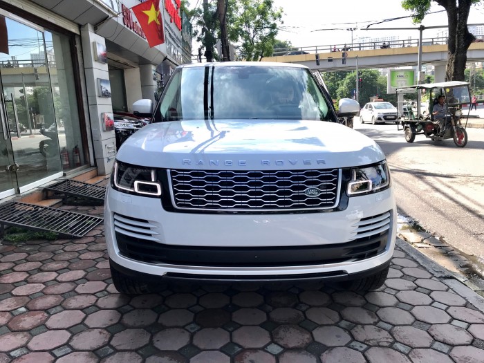 Bán LandRover Range Rover HSE 3.0 2018, màu trắng, nhập khẩu Mỹ  LH: 0982.842838
