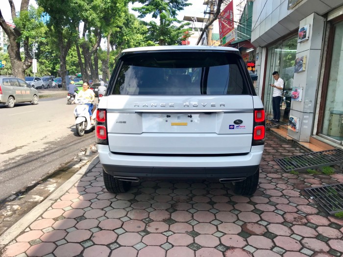 Bán LandRover Range Rover HSE 3.0 2018, màu trắng, nhập khẩu Mỹ  LH: 0982.842838