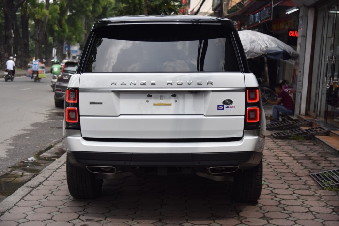 Bán LandRover Range Rover Autobio LWB 5.0 sx 2018, màu trắng, nhập khẩu nguyên chiếc Mỹ giá tốt LH: 0982.842838