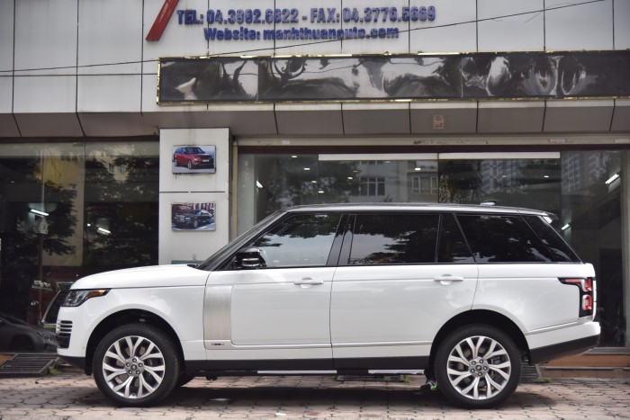 Bán LandRover Range Rover Autobio LWB 5.0 sx 2018, màu trắng, nhập khẩu nguyên chiếc Mỹ giá tốt LH: 0982.842838