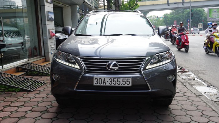 Lexus RX 350 đời 2014, màu xám (ghi), nhập khẩu Mỹ, biển Hà Nội tứ quý cực vip LH: 0982.842838