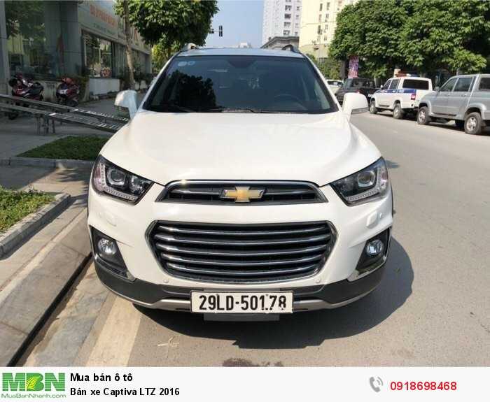 Bán xe Captiva LTZ 2016