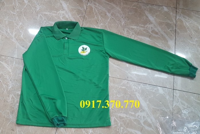 Chuyên may áo thun tay dài làm quà tặng nông dân- Nhân viên giao hàng giá rẻ11