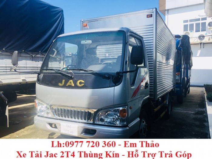 Chuyên kinh doanh các dòng xe tải Jac 2t4/2tan4/2T4 thùng kín I Đại lí cấp 1