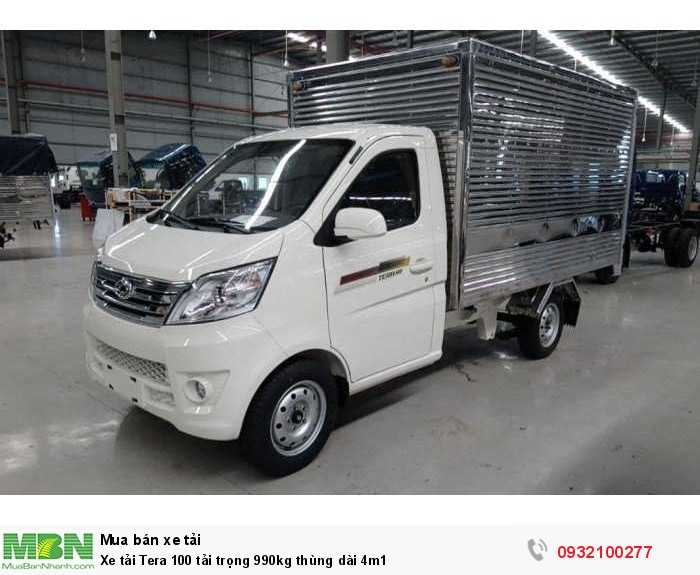 Xe tải Tera 100 tải trọng 990kg thùng dài 4m1