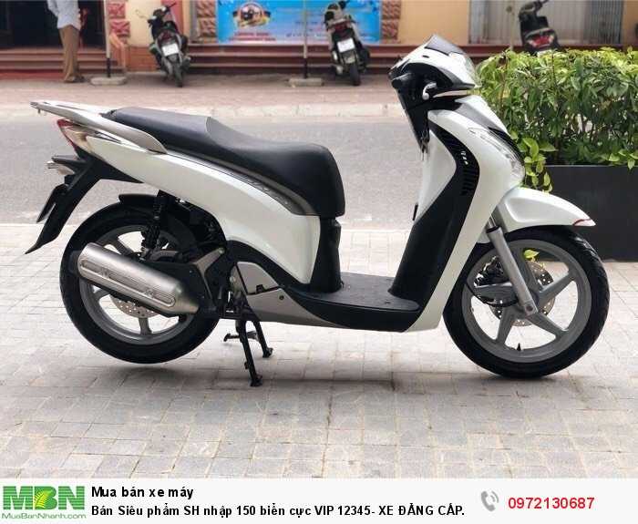 Bán Siêu phẩm SH nhập 150 biển cực VIP 12345- XE ĐẲNG CẤP.
