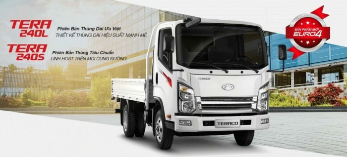Xe tải nhẹ 2,5 tấn teraco240l