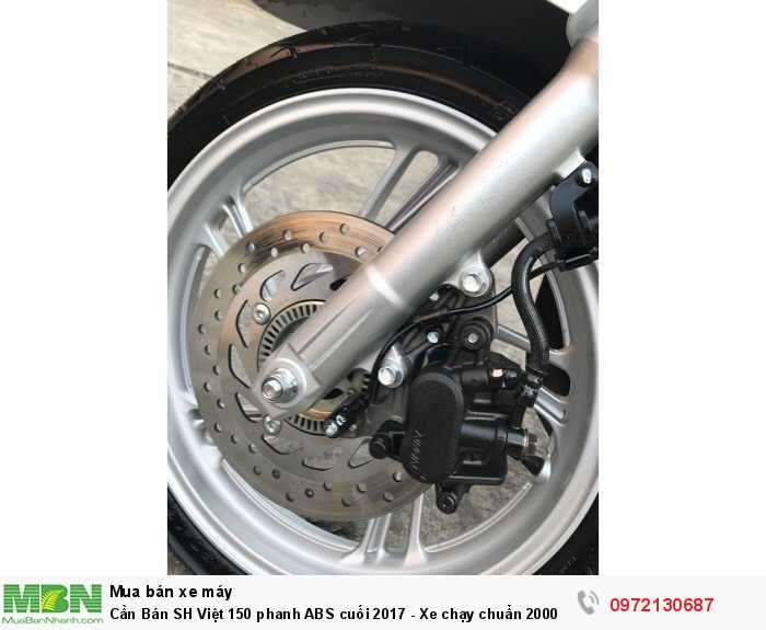 Cần Bán SH Việt 150 phanh ABS cuối 2017 - Xe chạy chuẩn 2000km- Quá Mới- Biển Hà Nội